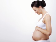 Picture of pregnant woman holding her belly